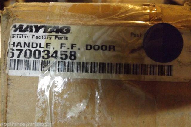 MAYTAG REFRIGERATOR 67003458 HANDLE F F DOOR NEW IN BOX MAYTAG REFRIGERATOR 67003458 HANDLE F F DOOR NEW IN BOX